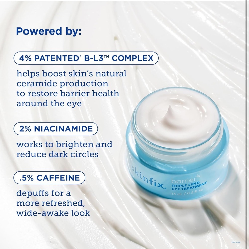 Skinfix Barrier+ Triple Lipid Eye Treatment, 15 ml - Picture 2 of 7